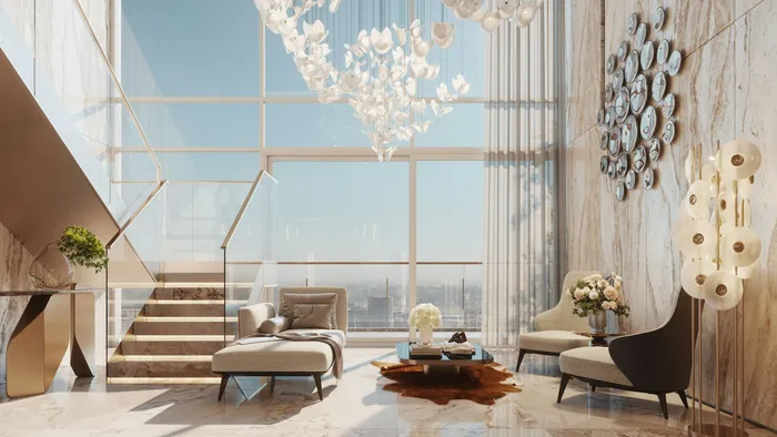 Duplex penthouse with terrace in Al Yasmin (2)