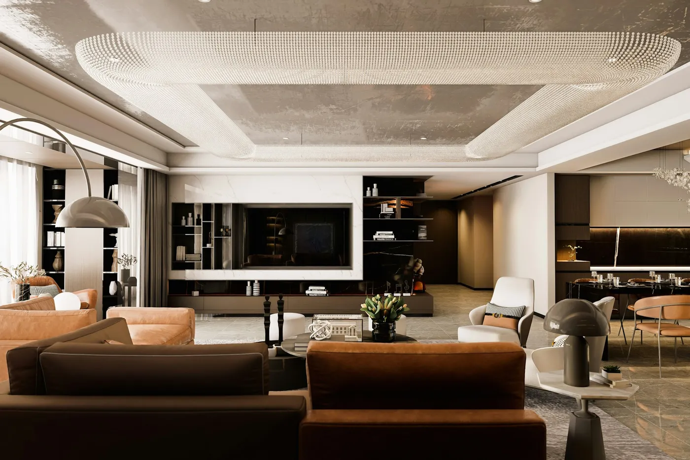 Duplex penthouse with terrace in Al Yasmin (1)